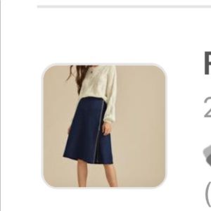 Brand New knee length Aline Skirt with zipper